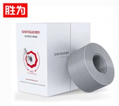 工程超五類網線【0.5線芯】勝為非屏蔽CAT5E類網絡布線純銅雙絞線305米/箱 過FLUKE測試 CLC-5305A