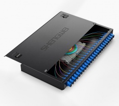 光纖終端盒24口SC單模滿配 尾纖光纜熔接盒 光纖終端盒 FBO-124S-S