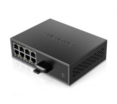 1光8電千兆單模雙纖 單個裝 勝為SC口光纖收發器 20KM BGHJ108G